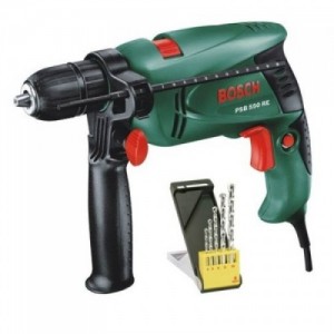 Ударные дрель Bosch PSB 550 RE+5СВ